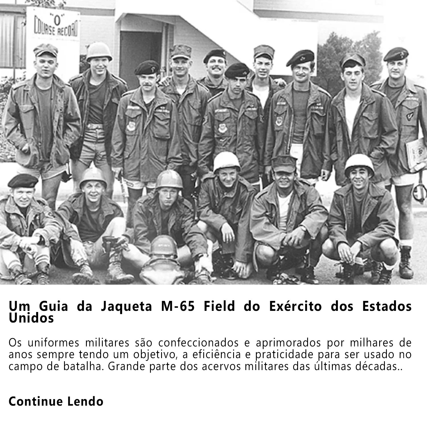 Um guia da história da Jaqueta M-65 Field de 1941 a 1965